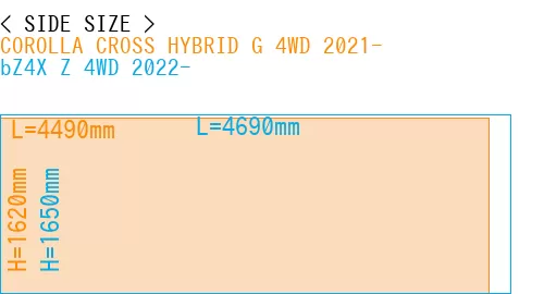 #COROLLA CROSS HYBRID G 4WD 2021- + bZ4X Z 4WD 2022-